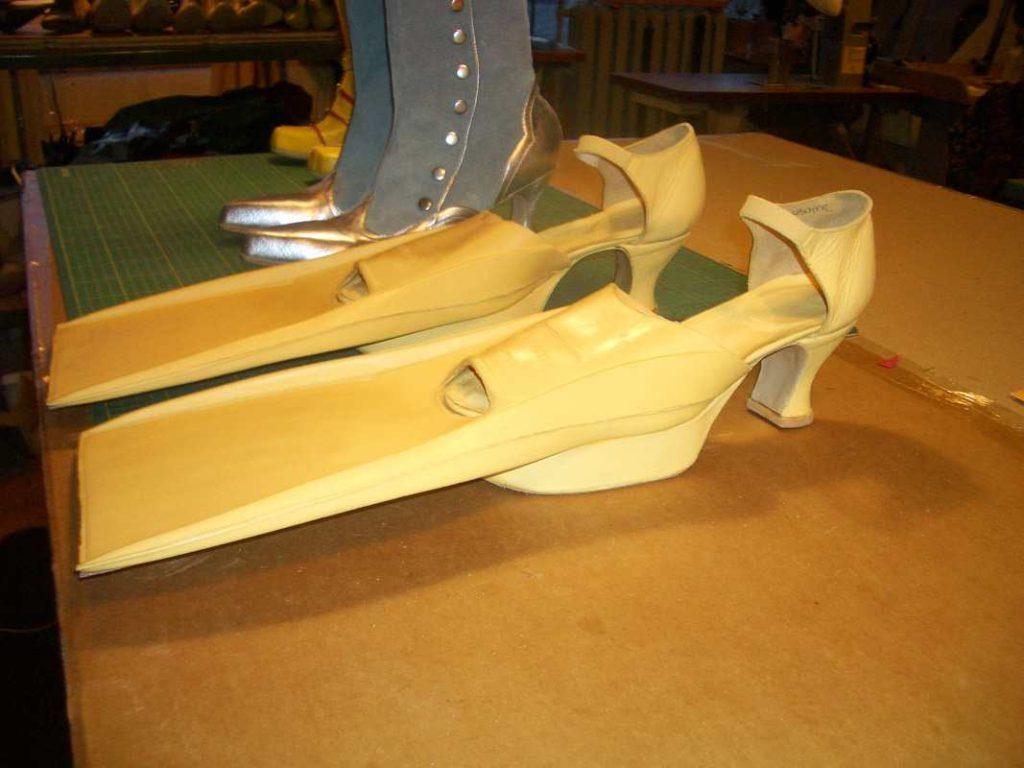 Duck beak shoes